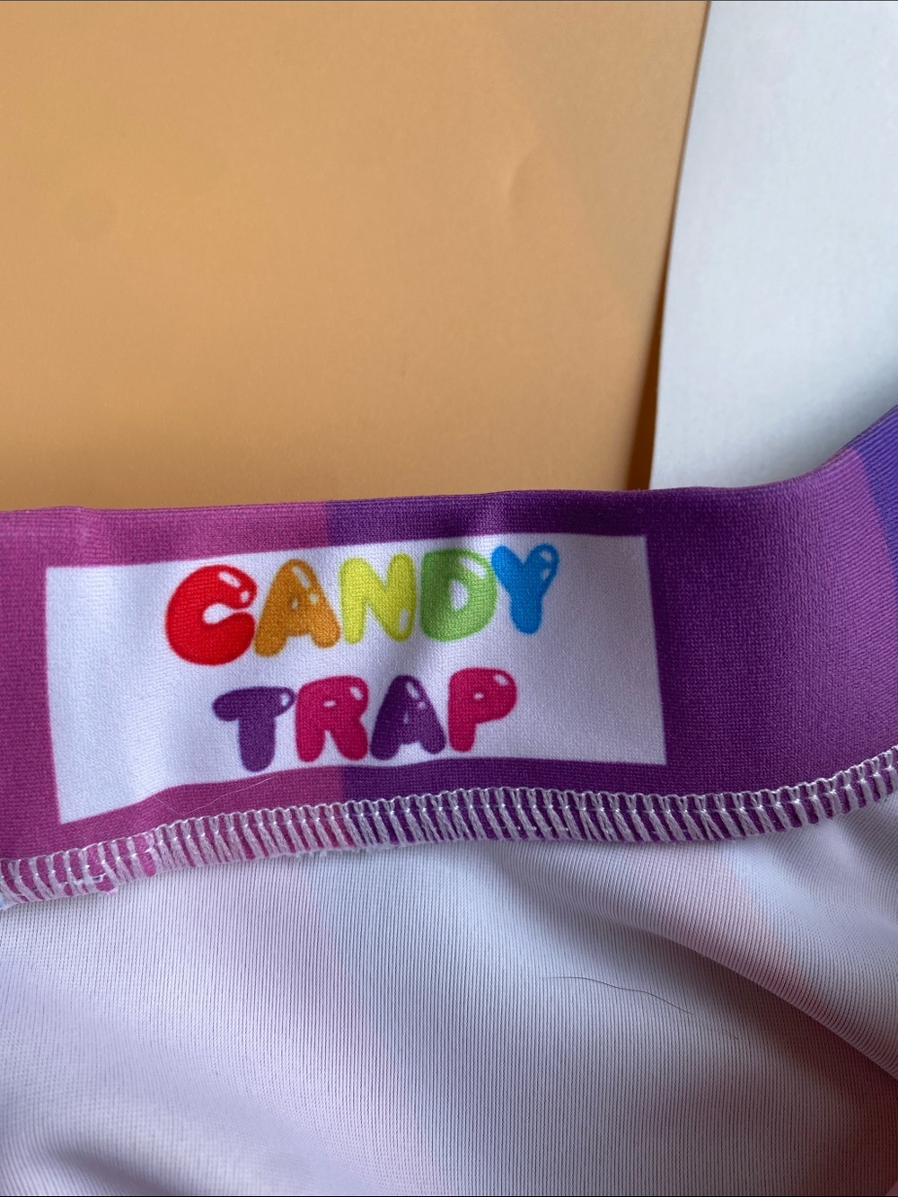 Colorful Rainbow Panel Skater Skirt - Multicolor - Picture 2 of 6